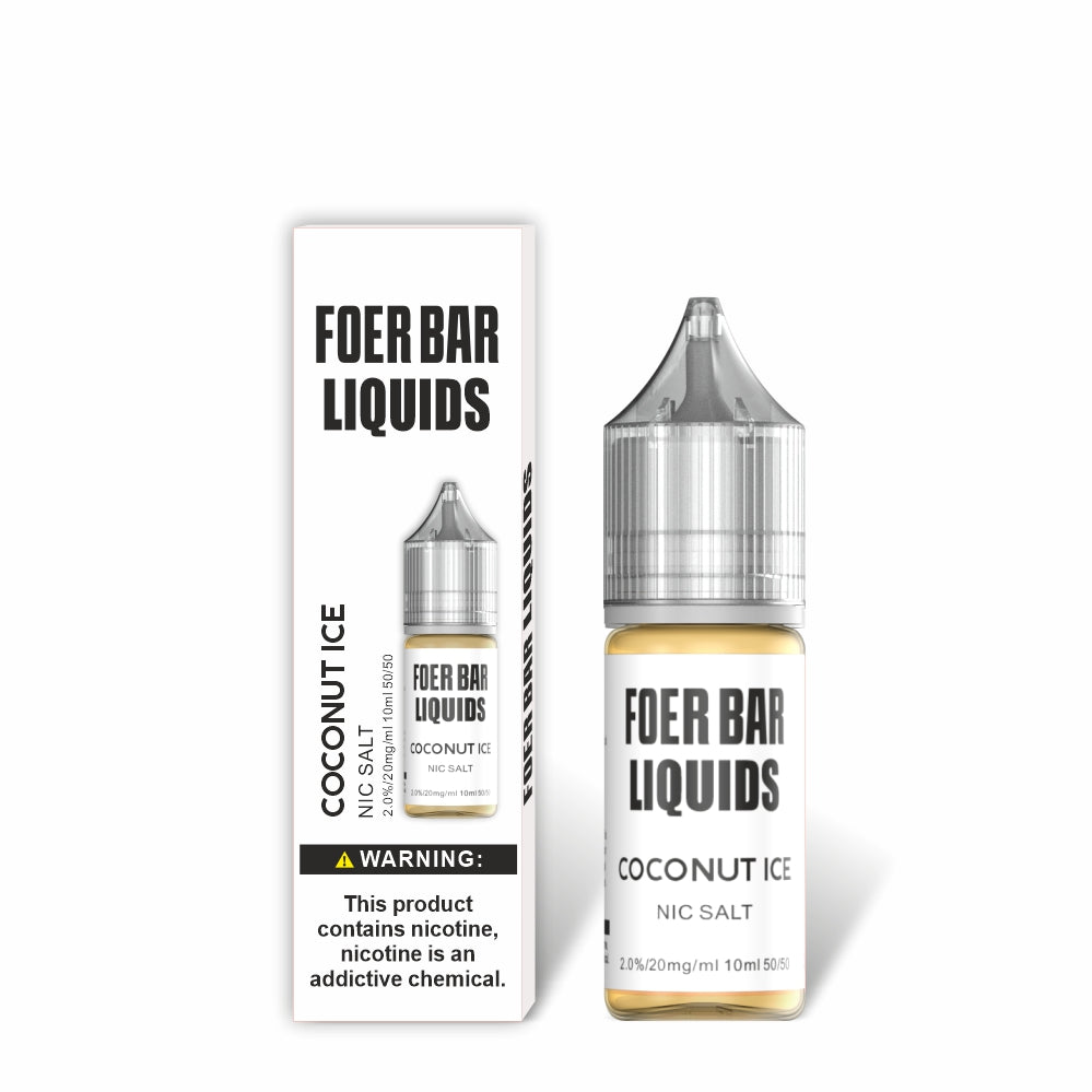 FOER BAR LIQUIDS 10ML - COCONUT ICE