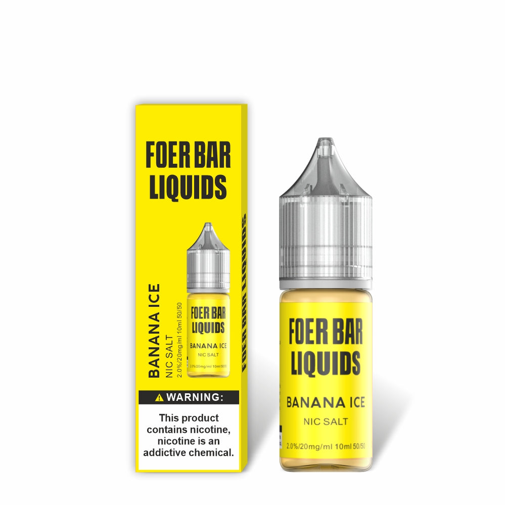 FOER BAR LIQUIDS 10ML - BANANA ICE