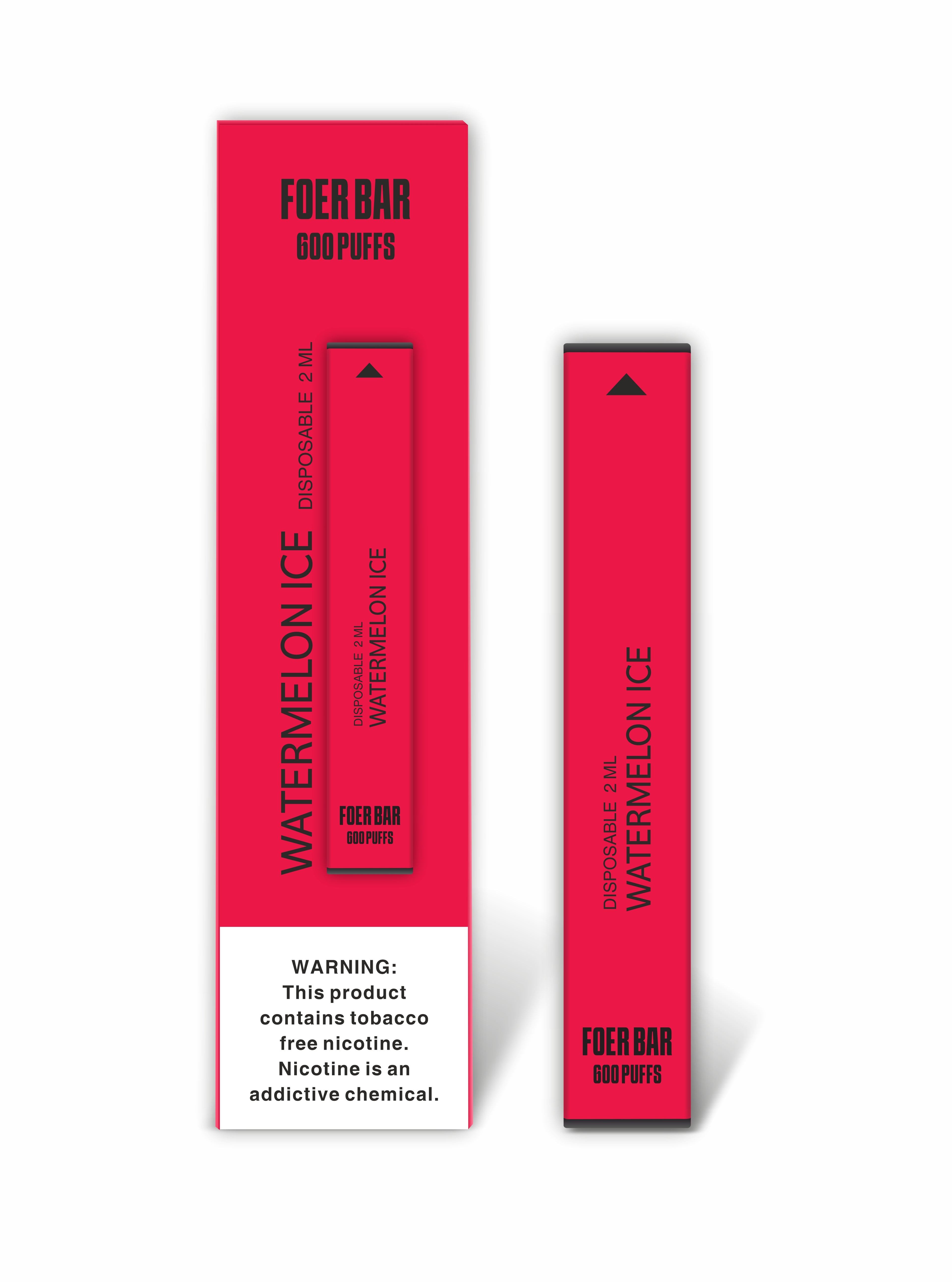FOER BAR 600 PUFFS-WATERMELON ICE