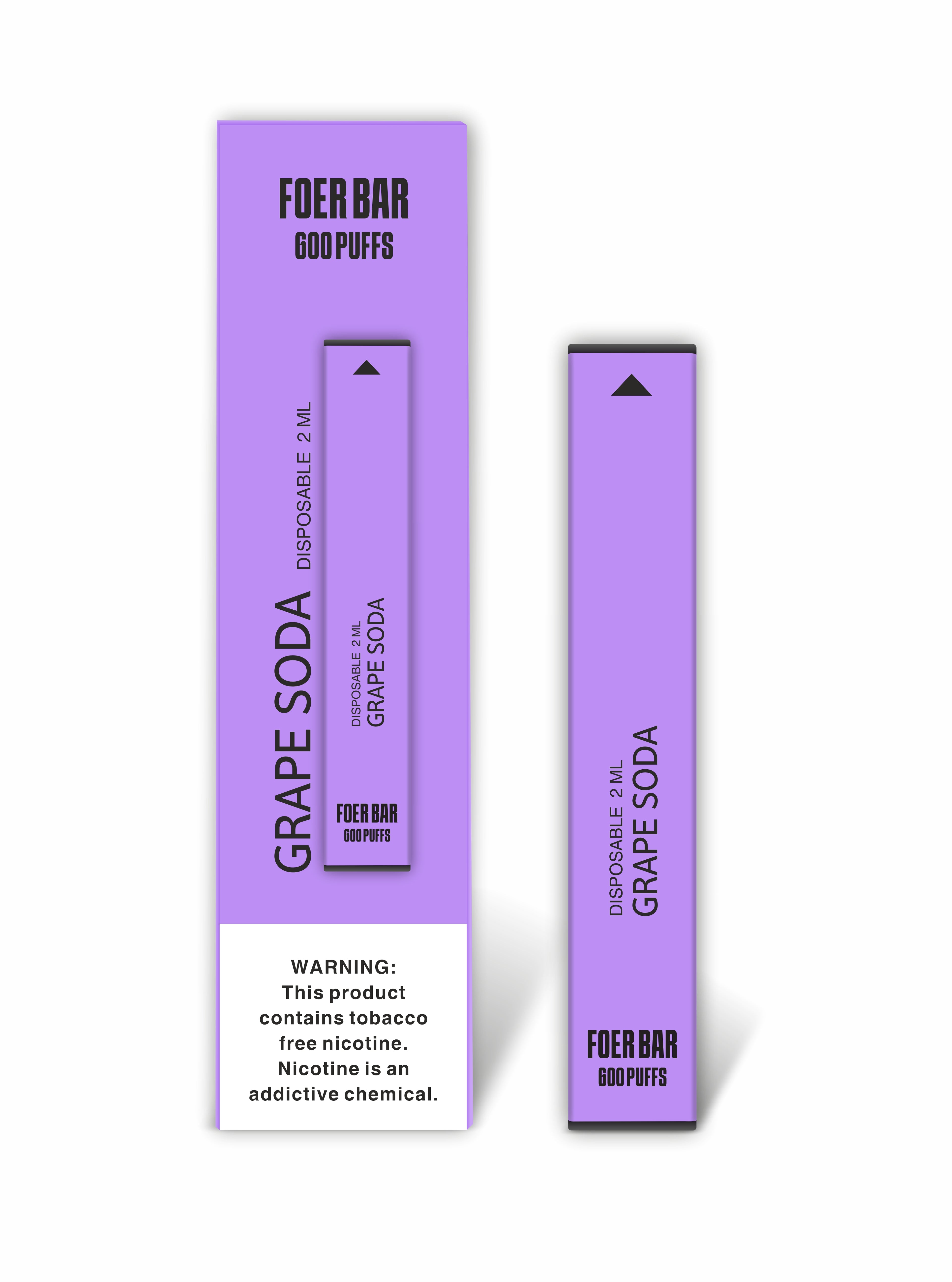 FOER BAR 600 PUFFS-GRAPE SODA
