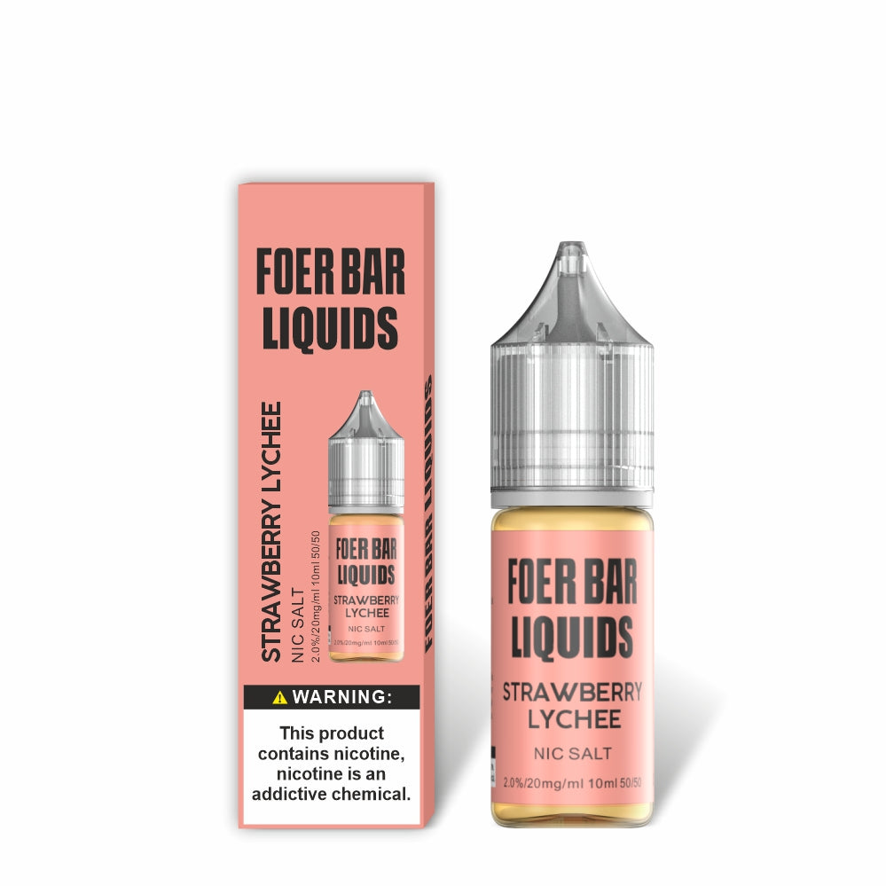 FOER BAR LIQUIDS 10ML - STRAWBERRY LYCHEE