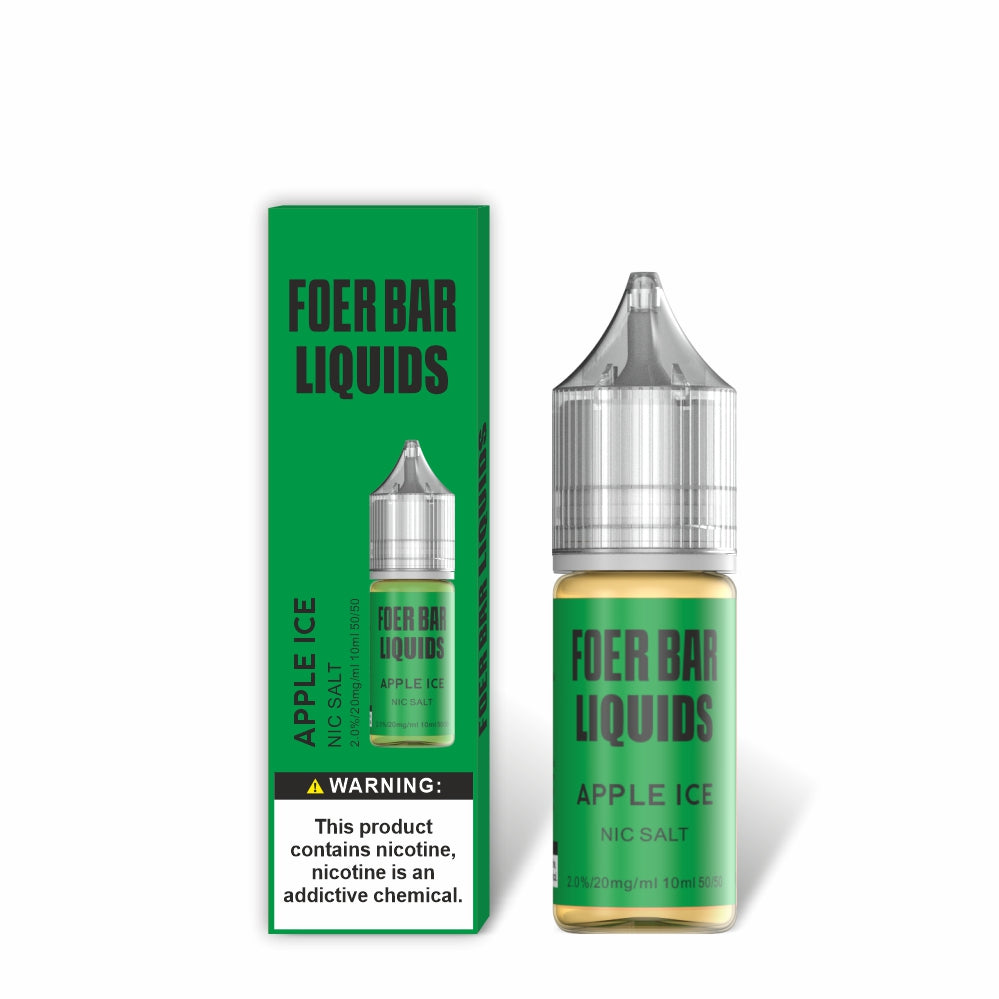 FOER BAR LIQUIDS 10ML - APPLE ICE