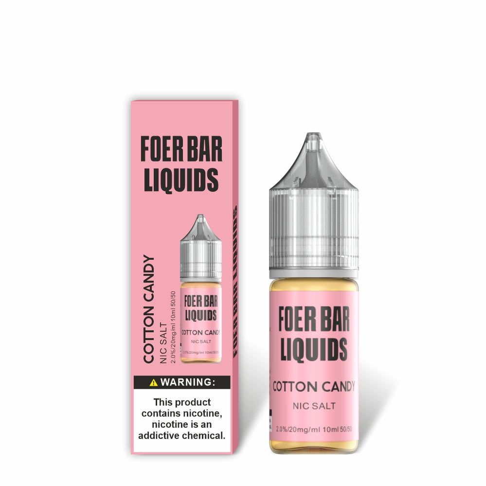 FOER BAR LIQUIDS 10ML - COTTON CANDY