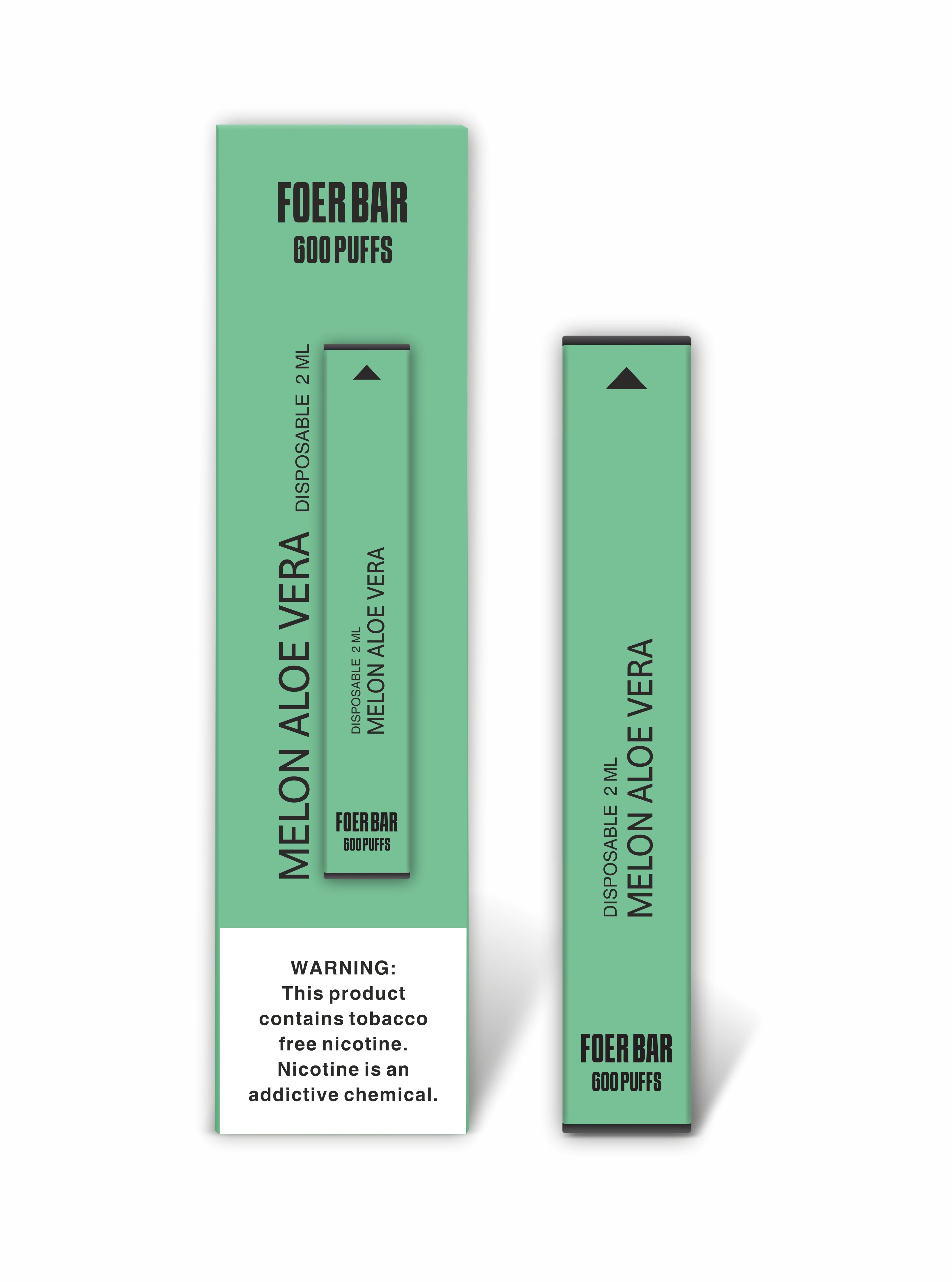 FOER BAR 600 PUFFS-MELON ALOE VERA