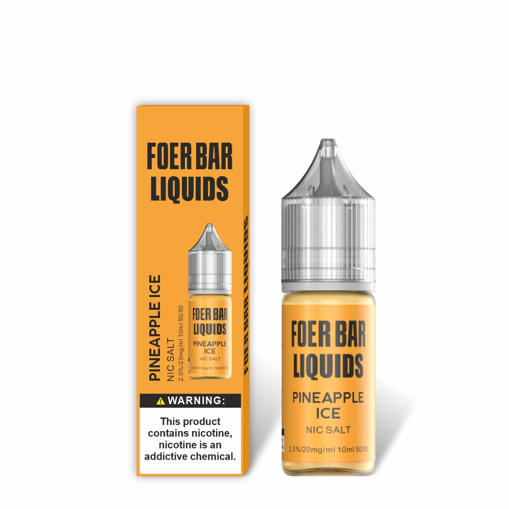 FOER BAR LIQUIDS 10ML - PINEAPPLE ICE