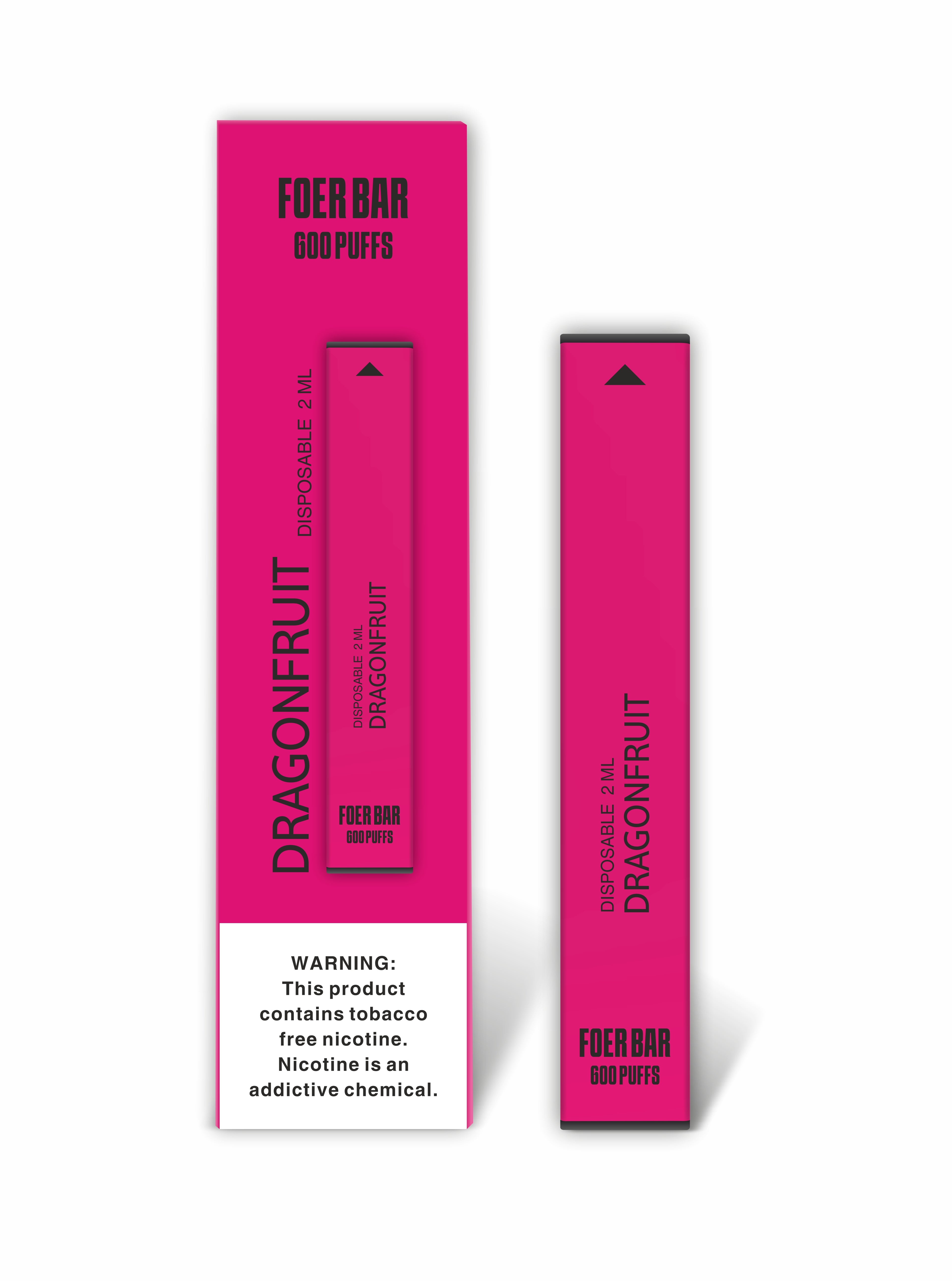 FOER BAR 600 PUFFS-DRAGONFRUIT