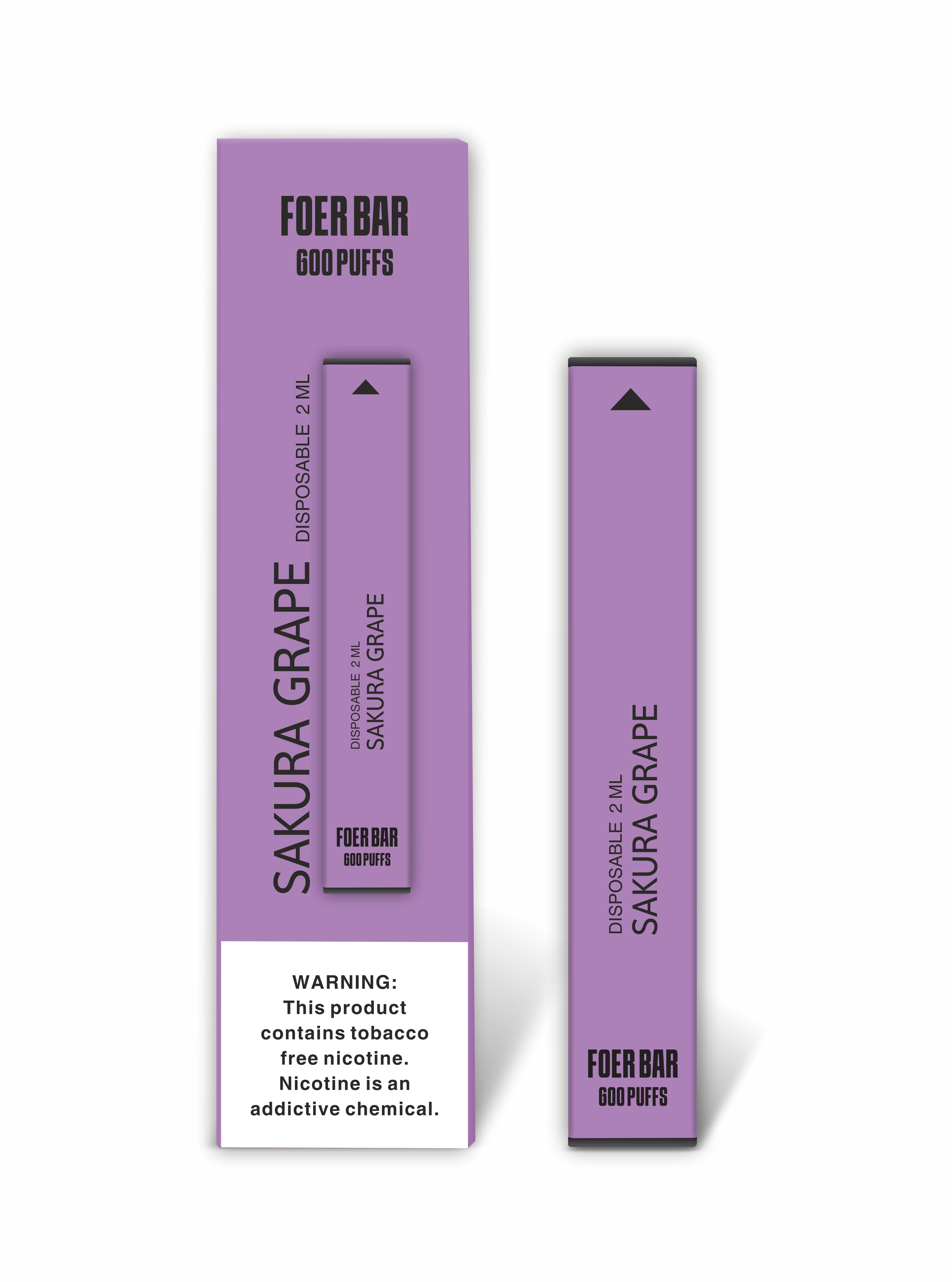 FOER BAR 600 PUFFS-SAKURA GRAPE