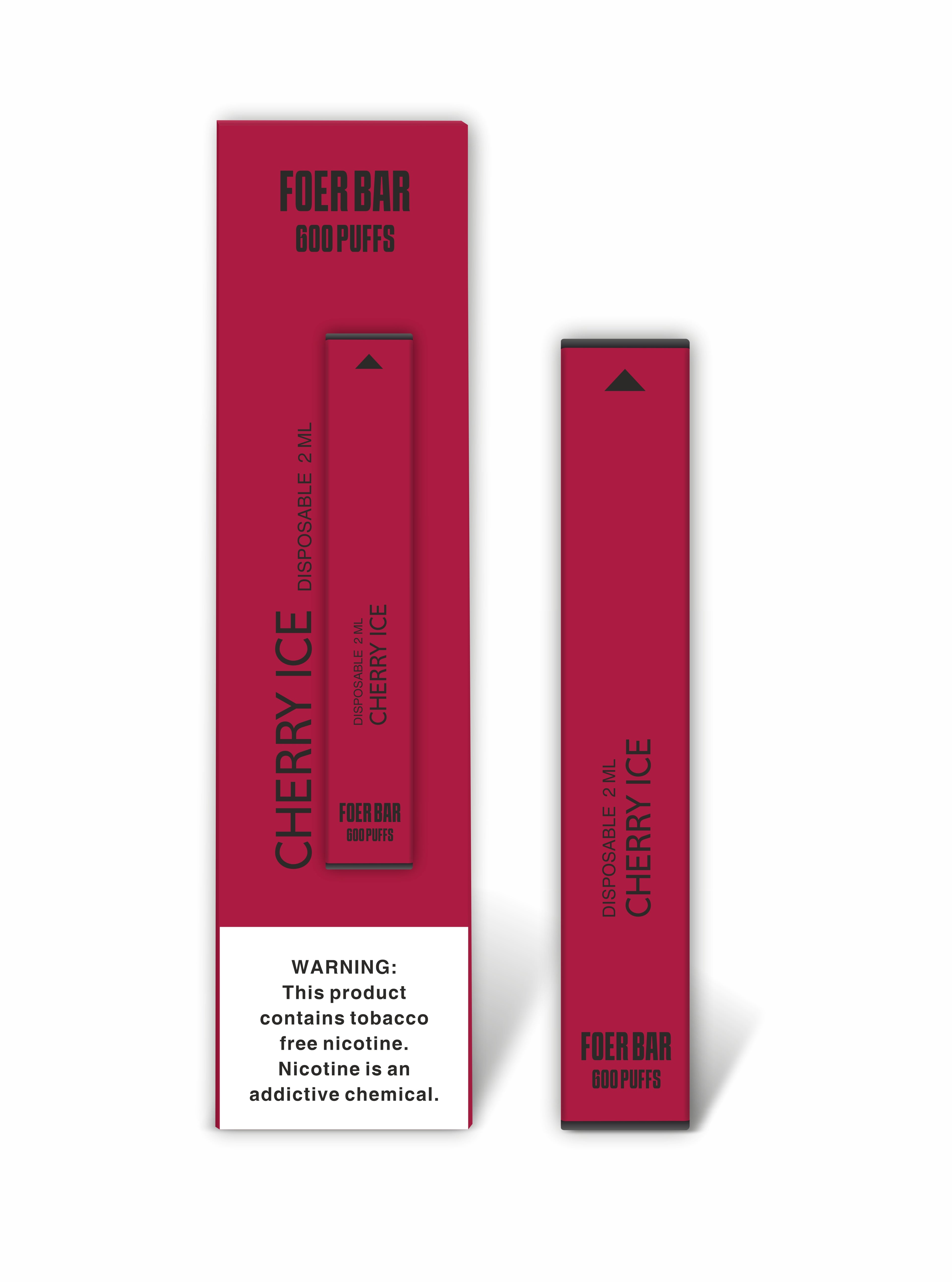 FOER BAR 600 PUFFS-CHERRY ICE