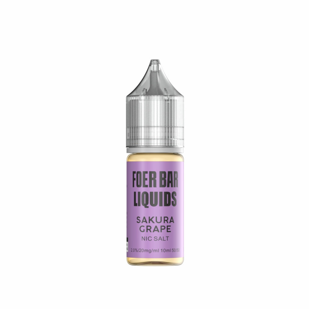 FOER BAR LIQUIDS 10ML - SAKURA GRAPE