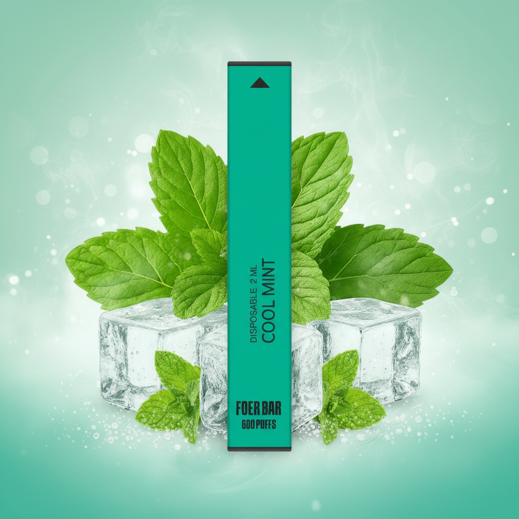 Cool Mint Vape - Same Background